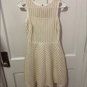 Guess Stripe Illusion Fit and Flare Dress